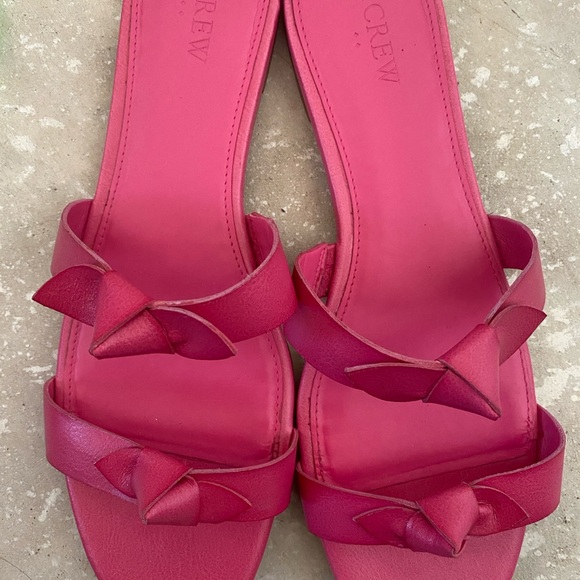 J CREW PINK SANDALS - Picture 4 of 5